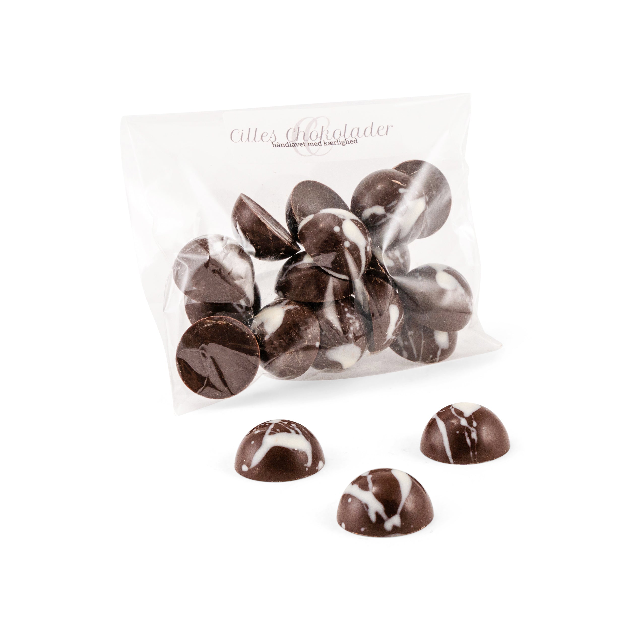 Små fyldte chokolader m. kaffekaramel